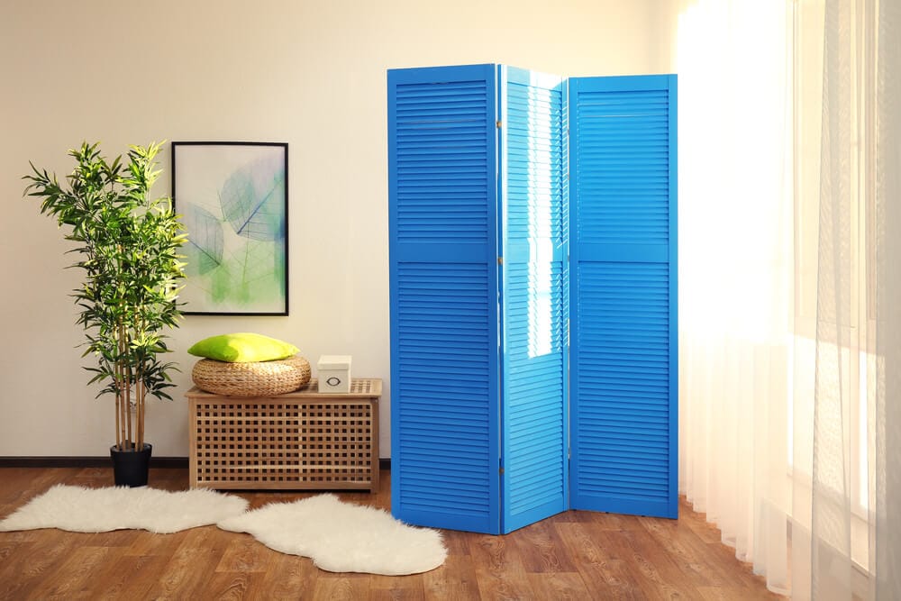 Vách ngăn nhôm làm điểm nhấn