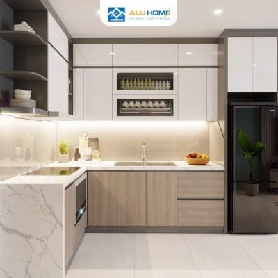486646521 122199922748158575 976900027988980869 n Nội thất nhôm Aluhome chuyên tủ bếp, tủ quần áo, vách ngăn CNC. Thiết kế đẹp, chống ẩm mốc, lắp ráp nhanh, bền bỉ, không cong vênh, không mối mọt.