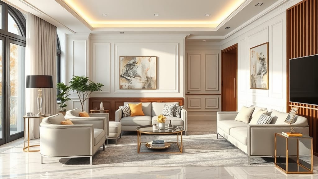 Nội Thất Nhôm Cho Căn Hộ Dịch Vụ Tiện Nghi, Sang Trọng