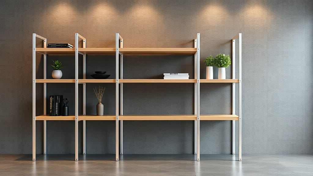 Tủ Kệ Nhôm Đa Năng - Thiết Kế Hiện Đại