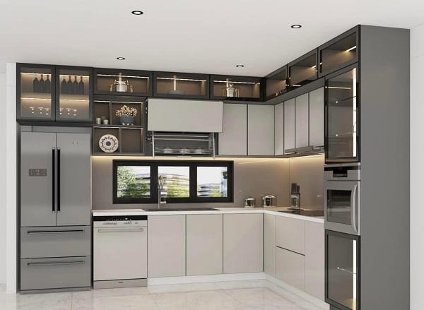 Dịch vụ đo, thiết kế & lắp đặt nội thất nhôm tại nhà