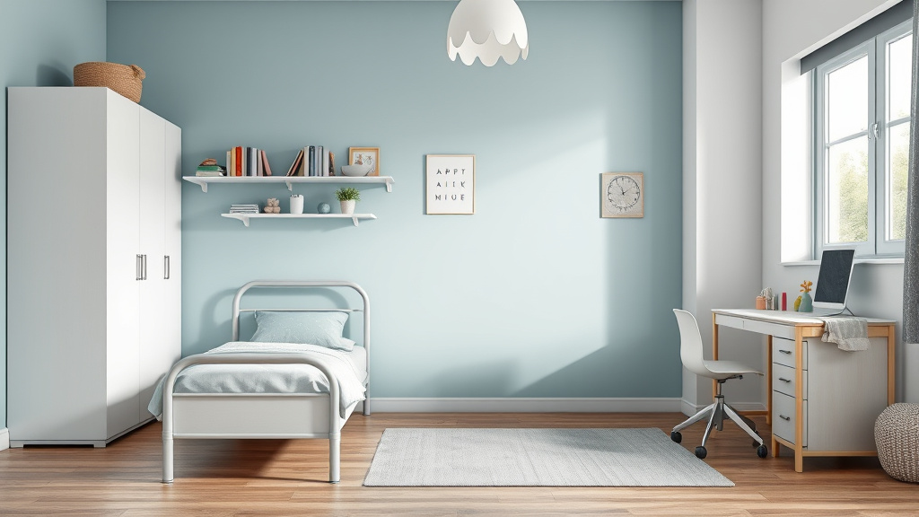 Nội thất nhôm cho bé – Tủ giường bàn học an toàn và tiện nghi