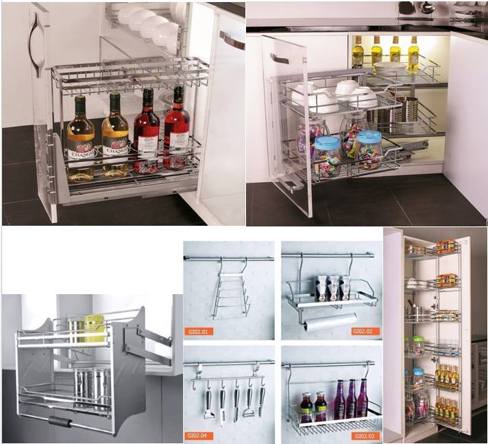 Phụ kiện tủ bếp cao cấp giúp tối ưu không gian năm 2025 4 Phụ kiện tủ bếp inox cao cấp giúp tối ưu không gian