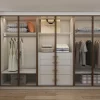 Tủ Quần Áo Nhôm Kính 3 Buồng – Lưu Trữ Thoải Mái, Hiện Đại, Tiện Lợi
