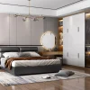 Tủ Quần Áo Nhôm Đa Năng Kết Hợp Bàn Trang Điểm – Tiện Nghi & Thông Minh